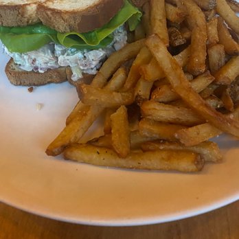 Lulu's Allston - Gluten free chicken salad sandwich - New American Near Me - Boston, Massachusetts Lulu's Allston - Gluten free chicken salad sandwich - New American Near Me - Boston, Massachusetts