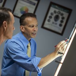 New Hope Family Chiropractic - Informing patient of their findings