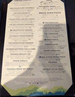 Menu photo 2 210 Brewing CO Arlington, WA