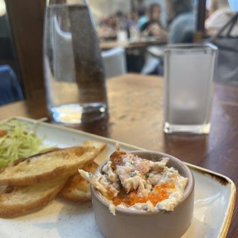 Foreign Cinema - Smoked salmon / tuna appetizer - Breakfast & Brunch Near Me - San Francisco, California Foreign Cinema - Smoked salmon / tuna appetizer - Breakfast & Brunch Near Me - San Francisco, California