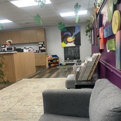 Get Well Family Chiropractic - Sitting area and the kids play area.