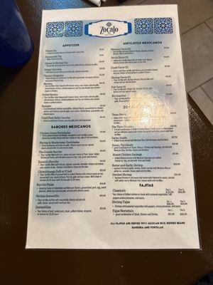 Menu photo 6 Zocalo 436 Casselberry, FL Menu photo 6 Zocalo 436 Casselberry, FL