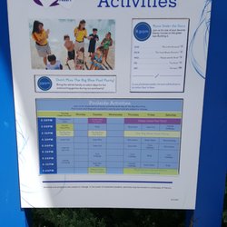 Big Blue Pool - Check out this activities schedule!