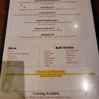 Vaiano Trattoria - Menu 3 - Italian Near Me - Granite Bay, California Vaiano Trattoria - Menu 3 - Italian Near Me - Granite Bay, California