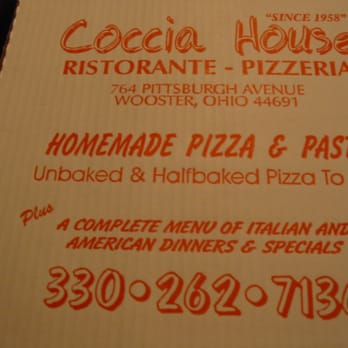 Coccia House Pizza - a pizza in a box - Pizza Near Me - Wooster, Ohio Coccia House Pizza - a pizza in a box - Pizza Near Me - Wooster, Ohio