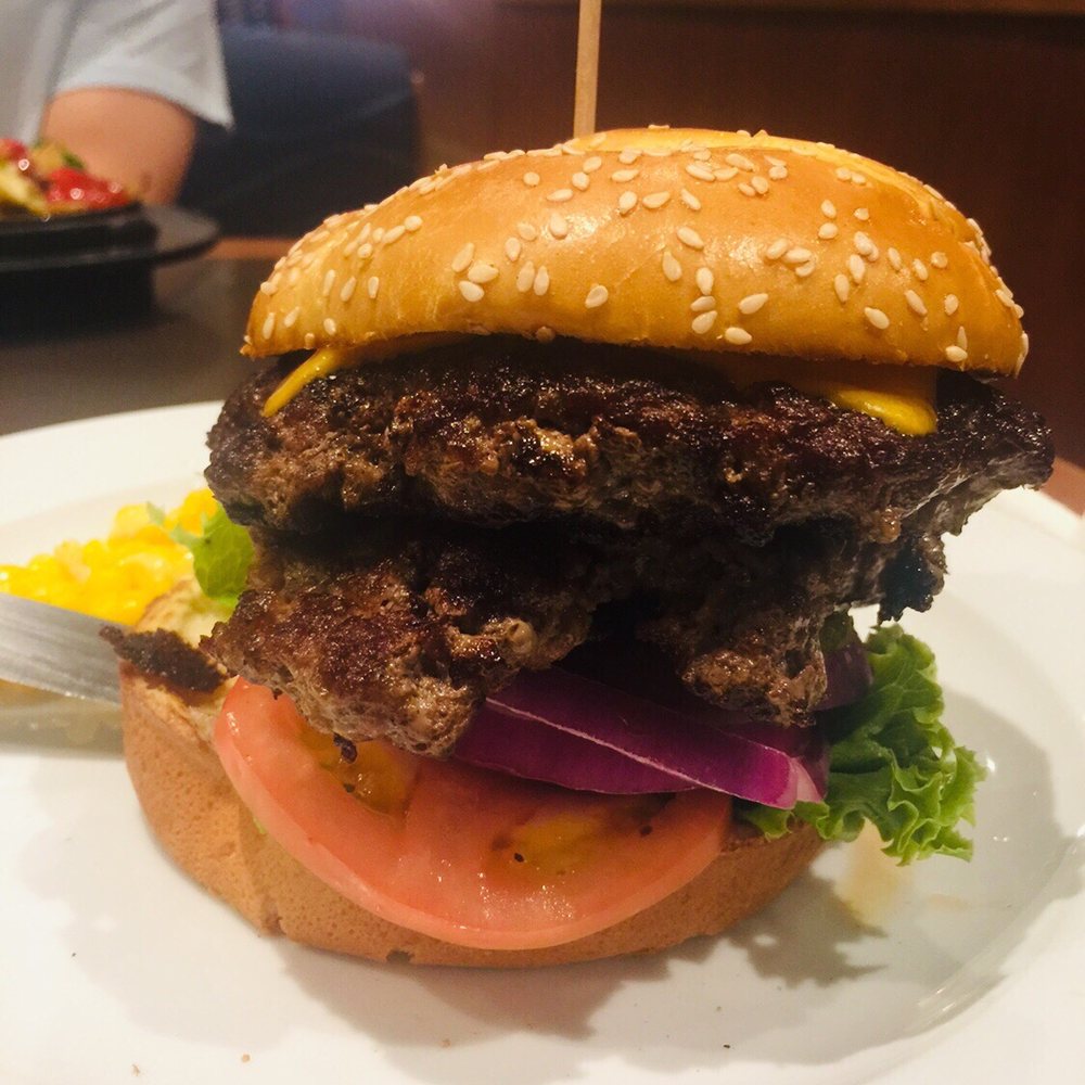 Denny's - Double cheese burger - Breakfast & Brunch Near Me - Edmonton, Alberta
