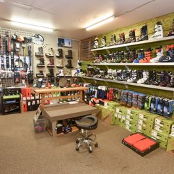 Mountain to Sound Outfitters - In the winter, we sell ski and snowboard boots as well as do custom boot fits.