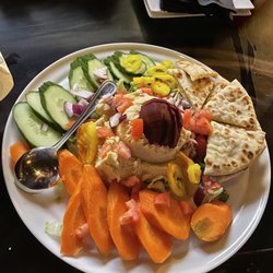 2Twenty2 Tavern - Beet hummus