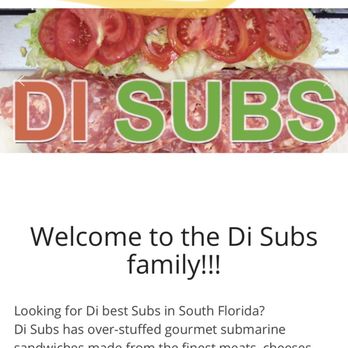 Di Subs - Sandwiches Near Me - Pompano Beach, Florida Di Subs - Sandwiches Near Me - Pompano Beach, Florida