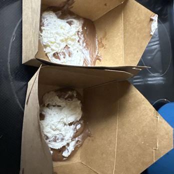 The Bradley - Scoop of mousse in a cardboard box - Tapas Bars Near Me - Richland, Washington The Bradley - Scoop of mousse in a cardboard box - Tapas Bars Near Me - Richland, Washington