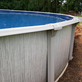 The Great Backyard Place - I believe that there should be no gap once the pool has been filled and water is not level! - Pool & Hot Tub Service Near Me - Arden, North Carolina