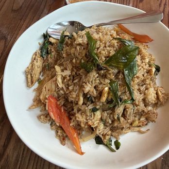 Thai Station - SPICY BASIL FRIED RICE - Thai Near Me - Washington, DC, District of Columbia Thai Station - SPICY BASIL FRIED RICE - Thai Near Me - Washington, DC, District of Columbia