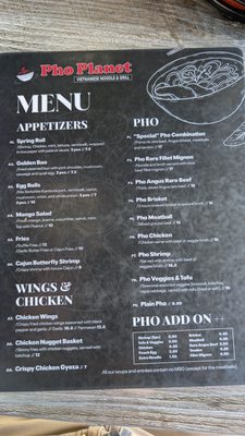 Menu photo 3 Pho Planet Upland, CA