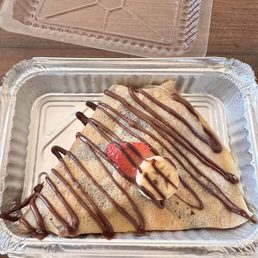 Nutella Banana Crepe Nutella Banana Crepe