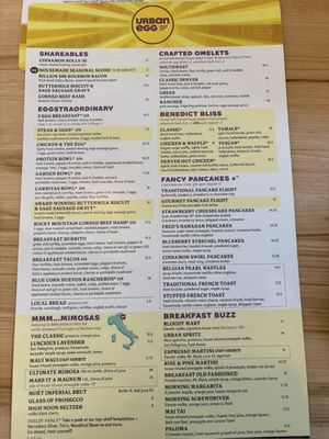 Menu photo 2 Urban Egg - Downtown Denver Denver, CO