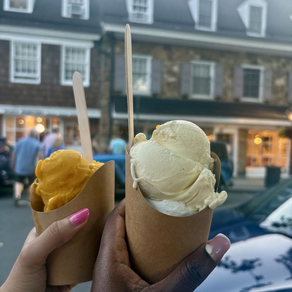 The Bent Spoon - Mango Ice-cream & Vanilla bean / Coconut - Ice Cream & Frozen Yogurt Near Me - Princeton, New Jersey The Bent Spoon - Mango Ice-cream & Vanilla bean / Coconut - Ice Cream & Frozen Yogurt Near Me - Princeton, New Jersey