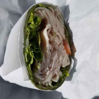Mr Sandwich - My turkey wrap. I had already eaten the other half. - Sandwiches Near Me - Whittier, California Mr Sandwich - My turkey wrap. I had already eaten the other half. - Sandwiches Near Me - Whittier, California