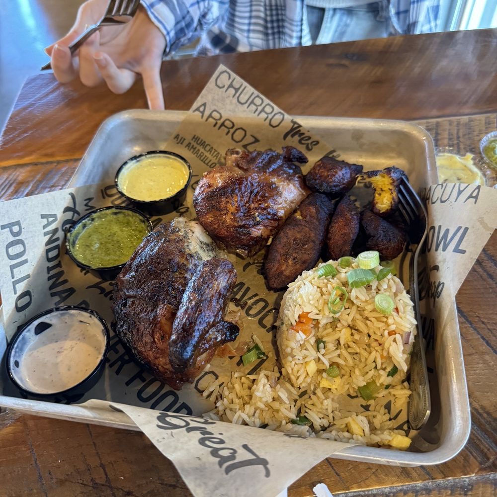 1/2 Chicken 1/2 Chicken