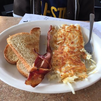 Hoosier Cafe - Kids plate with bacon extra crispy - Breakfast & Brunch Near Me - Chandler, Arizona Hoosier Cafe - Kids plate with bacon extra crispy - Breakfast & Brunch Near Me - Chandler, Arizona