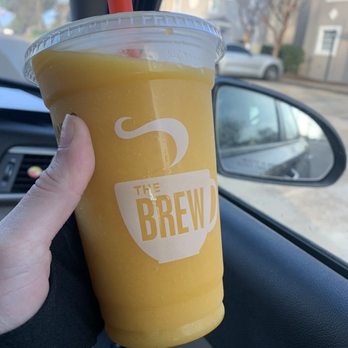 Strange Brew Coffeehouse - Mango smoothie - Coffee & Tea Near Me - Starkville, Mississippi Strange Brew Coffeehouse - Mango smoothie - Coffee & Tea Near Me - Starkville, Mississippi