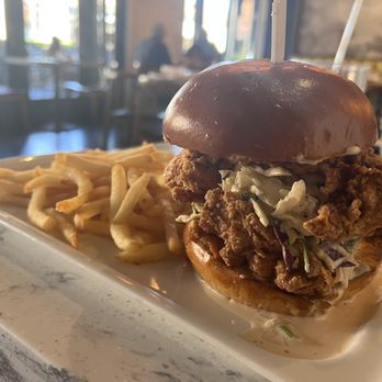 Great Maple - Hot Honey Fried Chicken Sandwich - New American Near Me - Newport Beach, California Great Maple - Hot Honey Fried Chicken Sandwich - New American Near Me - Newport Beach, California