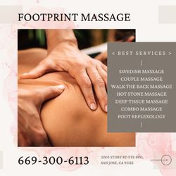 Footprint Massage - Come and try our services