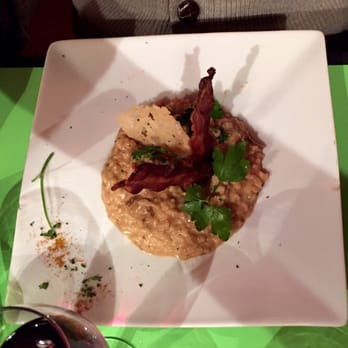 Le Bocaccino - Rizoto aux cepes et bacon - Restaurants Near Me - Barcelonnette, 04