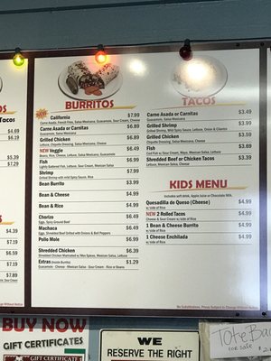 Menu photo 4 Lourdes Escondido, CA Menu photo 4 Lourdes Escondido, CA