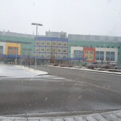 Alberta Children's Hospital - Front entrance in mid April.