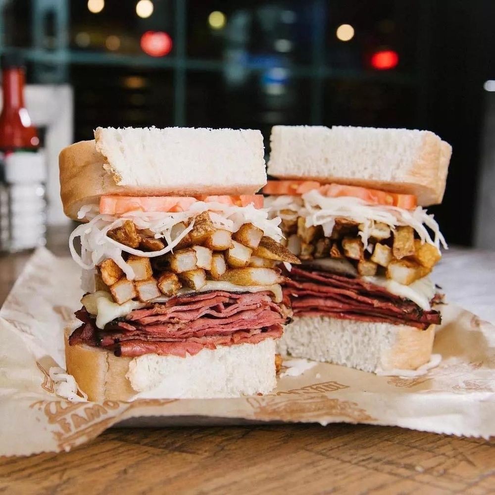 Food from Primanti Bros. Restaurant and Bar