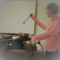 Cynthia Spencer, LMT - Sense of Self Integrative Bodywork - Vibrational Sound Healing session