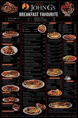 Menu photo 1 John G's Restaurant Manalapan, FL Menu photo 1 John G's Restaurant Manalapan, FL