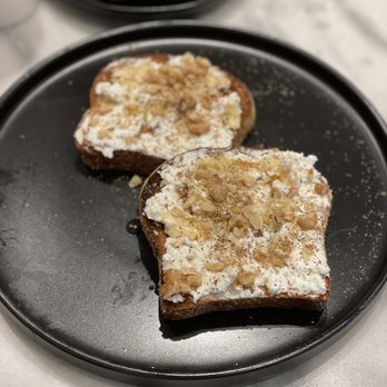 Monaco's Coffee - Goat cheese toast - Coffee & Tea Near Me - Geneva, New York