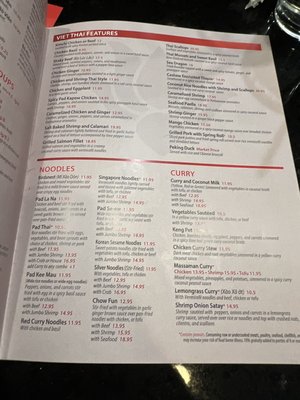 Menu photo 1 Viet Thai Cafe York, PA
