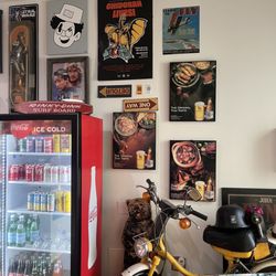 Wall decorated by owners son @koysun on tik tok