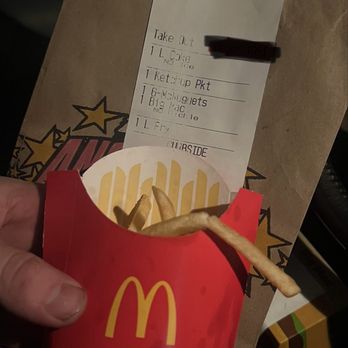 McDonald's - A large fry apparently - Burgers Near Me - Lake Hopatcong, New Jersey McDonald's - A large fry apparently - Burgers Near Me - Lake Hopatcong, New Jersey