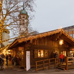 Weihnachtsstadl beim Salm