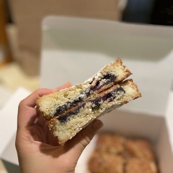 Kasama - Ube huckleberry basque cake - Filipino Near Me - Chicago, Illinois