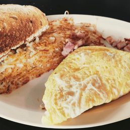 Ham and cheese omelette ($13) Ham and cheese omelette ($13)