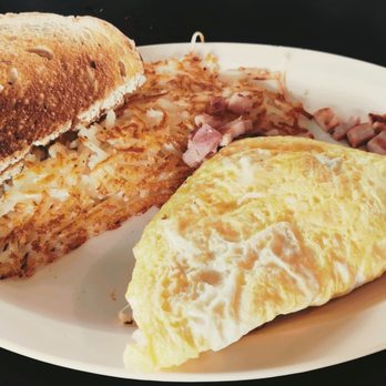 Florida Keys Cafe - Ham and cheese omelette ($13) - Breakfast & Brunch Near Me - Big Pine Key, Florida Florida Keys Cafe - Ham and cheese omelette ($13) - Breakfast & Brunch Near Me - Big Pine Key, Florida