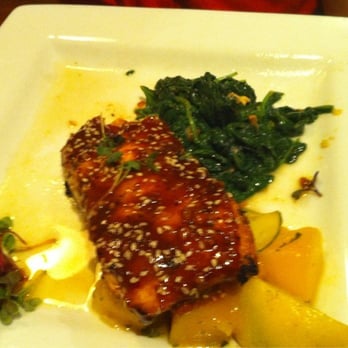 Nacoochee Grill - Salmon dish..... delicious!!!! - Steakhouses Near Me - Helen, Georgia