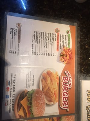 Menu photo 3 Amazing Burger Duluth, GA Menu photo 3 Amazing Burger Duluth, GA
