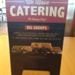 Catering for small & large groups
