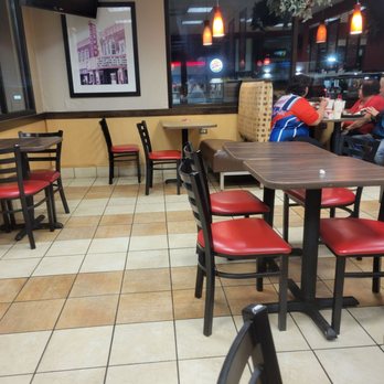 Arby's - tables and chairs in a restaurant - Fast Food Near Me - Wilmington, Ohio