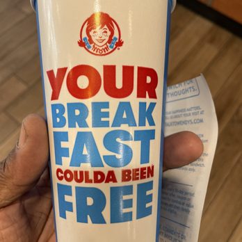 Wendy's - a cup of breakfast fast food - Fast Food Near Me - Patterson, California