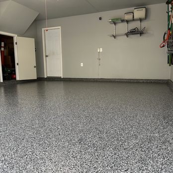 Granite Garage Floors - a clean and organized garage - Flooring Near Me