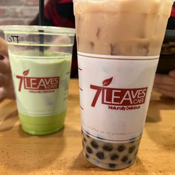 7 Leaves Cafe - Green iced tea & jasmine milk tea - Coffee & Tea Near Me - Carrollton, Texas