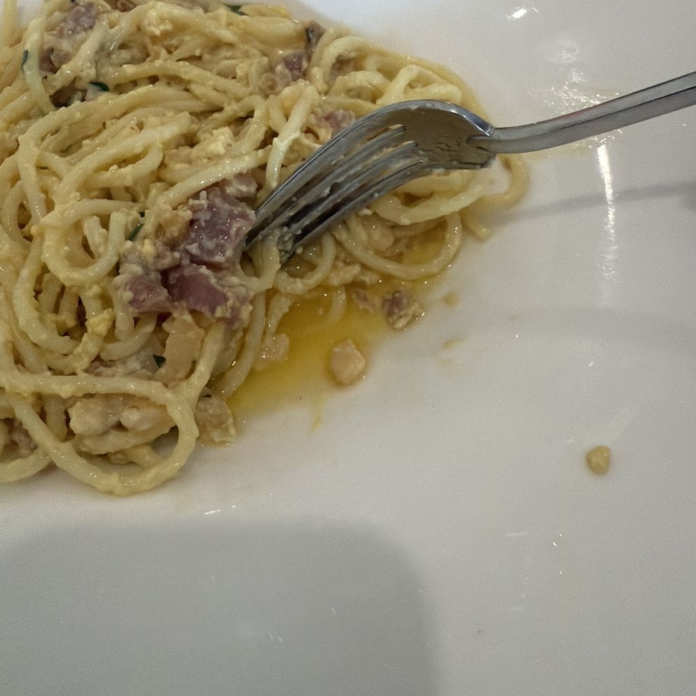 Carbonara pasta Carbonara pasta