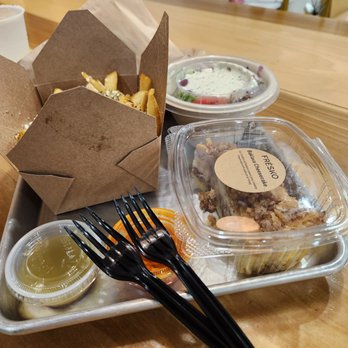 FRESKO Greek Kitchen - Greek Fried, Wrap., Kids Bowl and the Cheesecake Baklava. - Greek Near Me - Raleigh, North Carolina