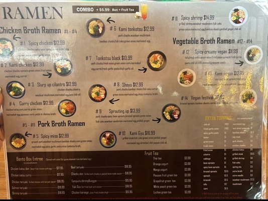 Menu photo 4 Kami Ramen & Bar Pearland, TX